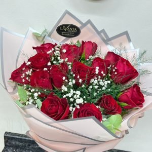 15'li Kırmızı Gül Buketi