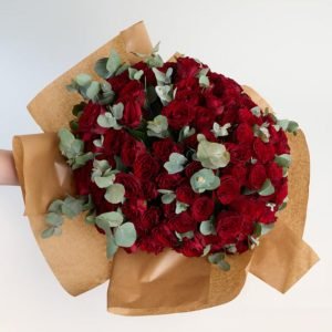 Kırmızı 61 Gül Buket