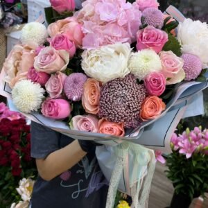 lüx ithal çiçek buketi