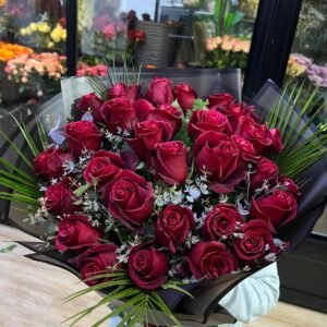 30 adet kırmızı gül buketi